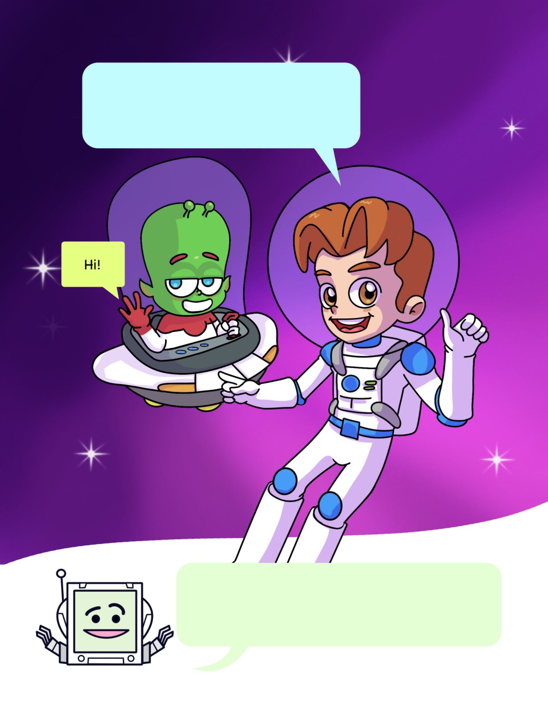 How To Feed an Alien illustration