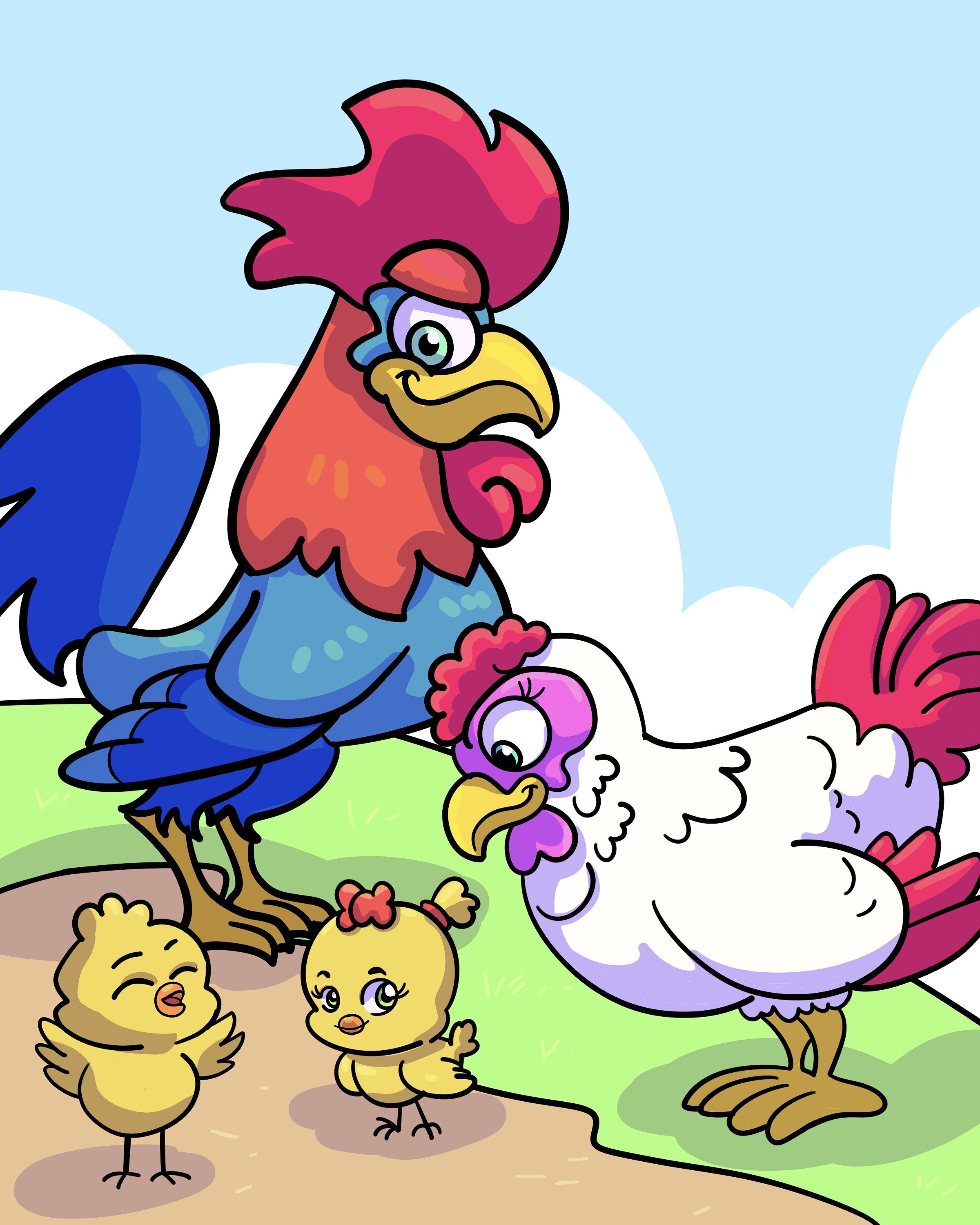 Baby Chicks and Family spread 3