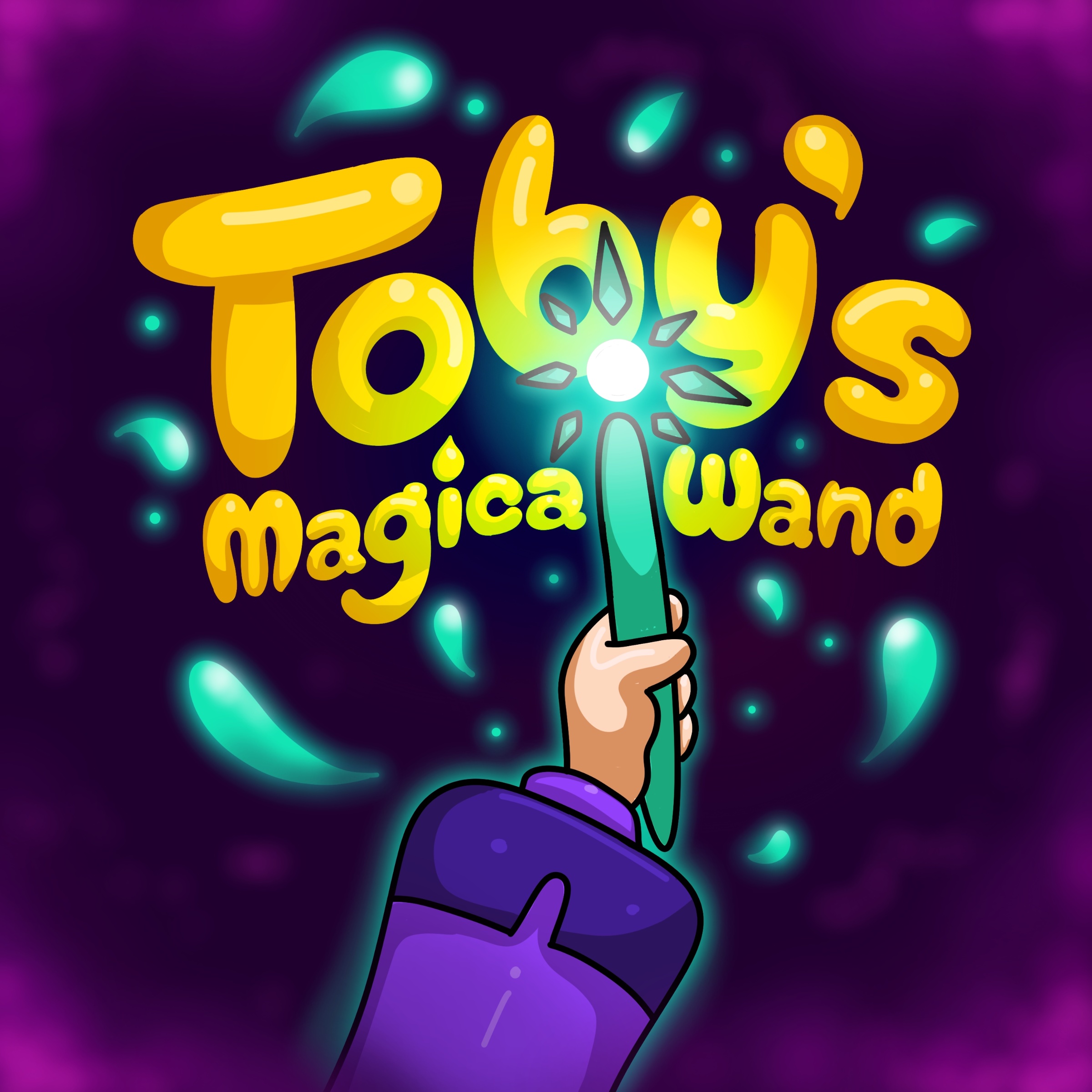Toby's Magical Wand Children's book cover