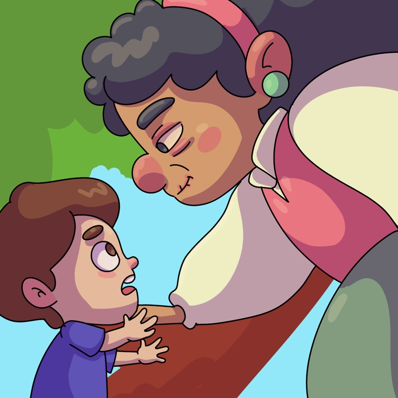 Grandma's Little Hero sequence pages