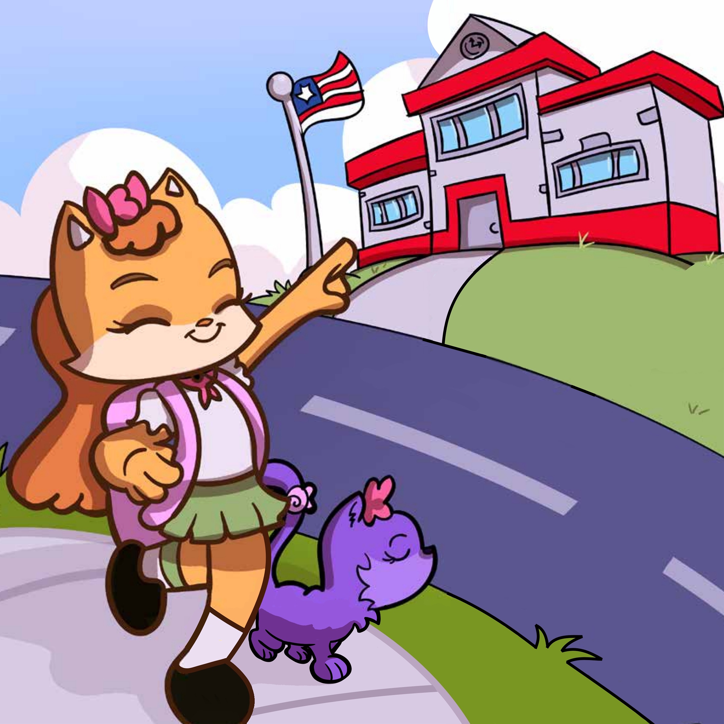 Vampire Kitty spread 1