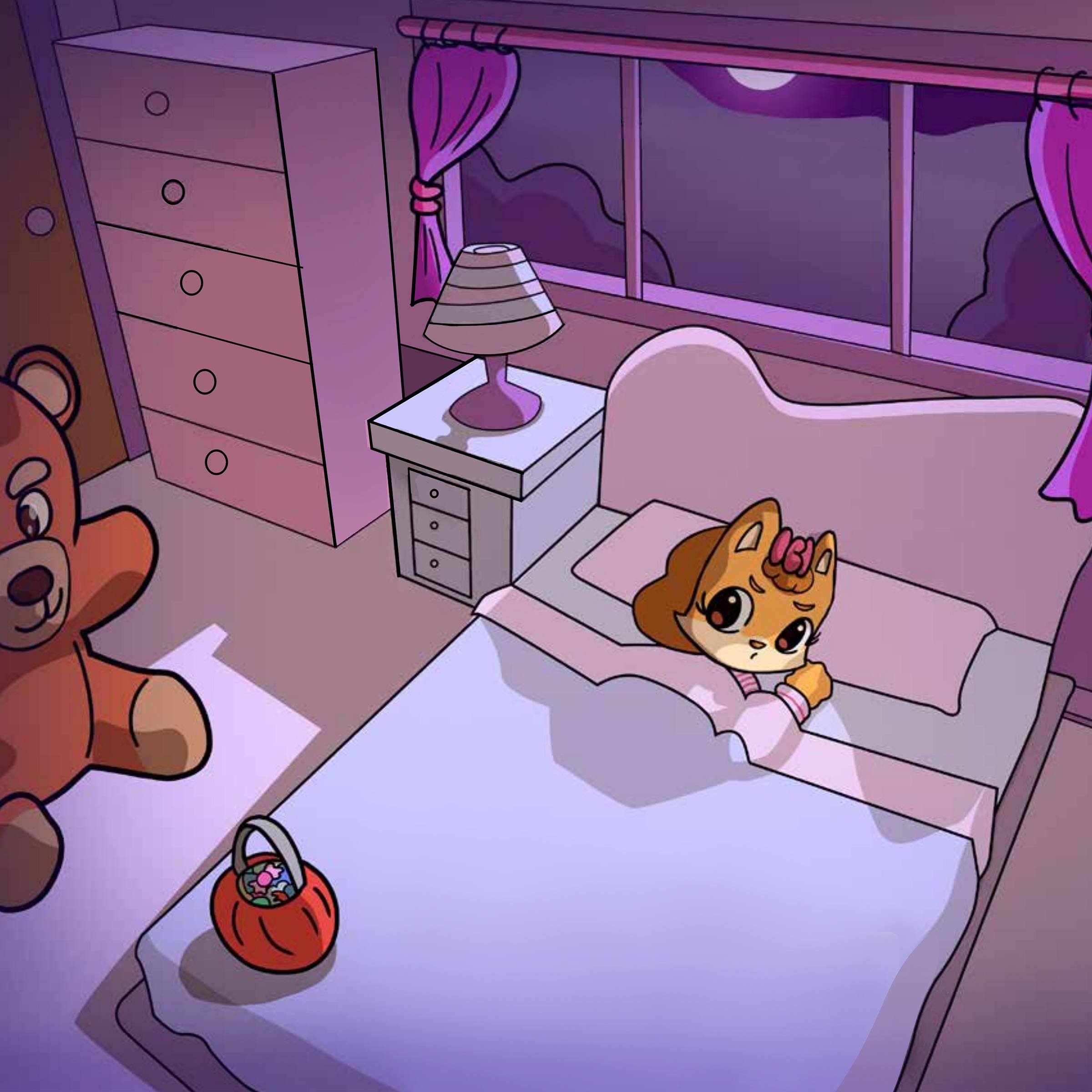 Vampire Kitty spread 1